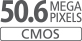 CMOS senzor APS-C formata s 50,6 megapiksela