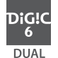 Dva procesora DIGIC 6