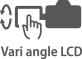 Podesivi LCD