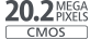 CMOS s 20,2 megapiksela