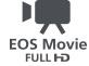 Full HD videozapisi modelom EOS